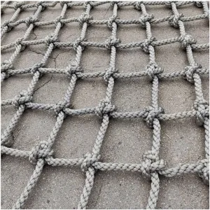 Climbing Rope Net,6mm Climbing Net for Kids Adult Playground Tree Nylon Play Giant Mesh Heavy Duty Cargo Toddler Climbing Climb Net(6mm*10cm,1X6m/3.3X19.69ft)