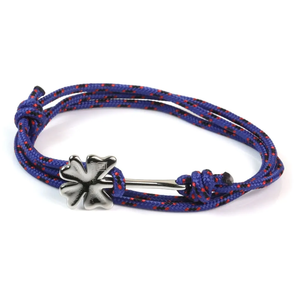 Clover Bracelet on Rope