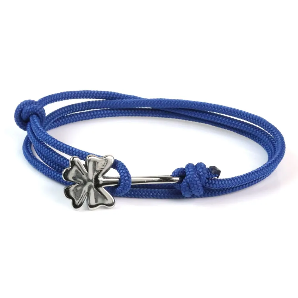 Clover Bracelet on Rope