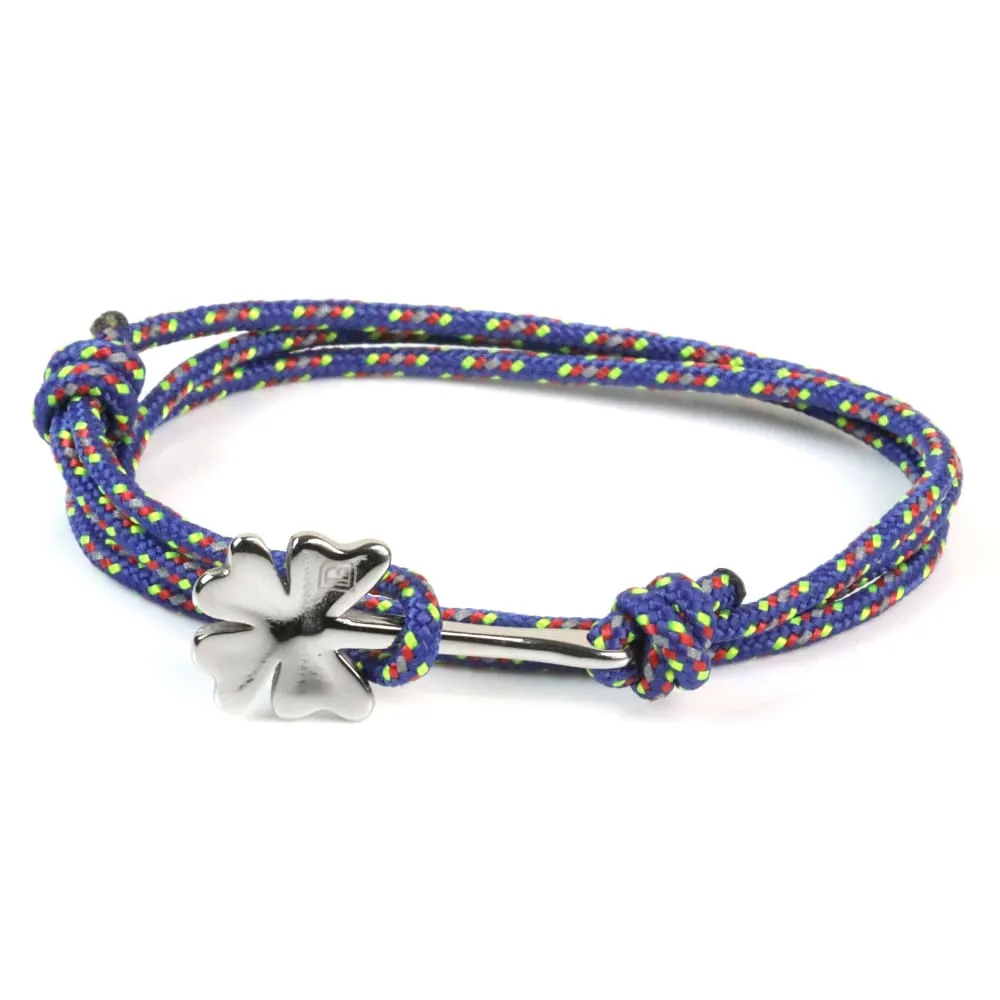 Clover Bracelet on Rope