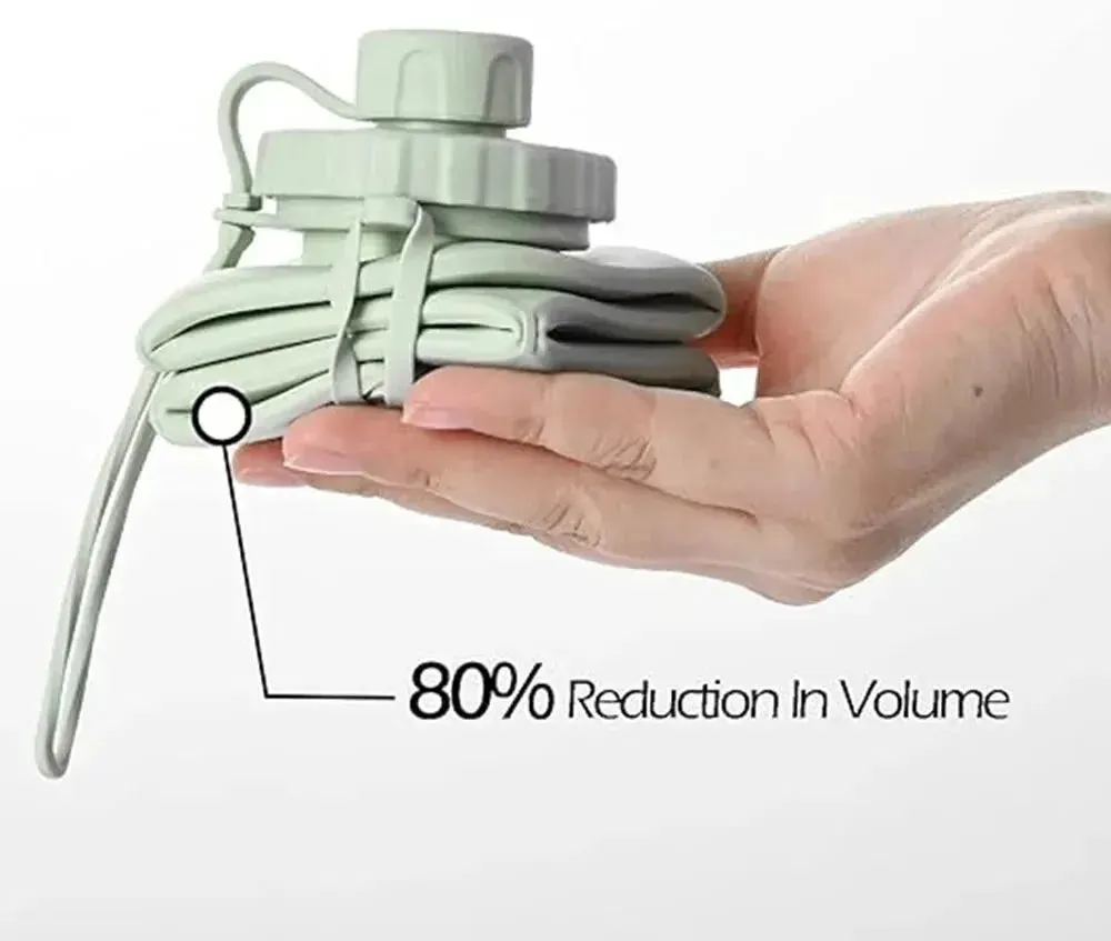 Collapsible Silicone Water Bottle