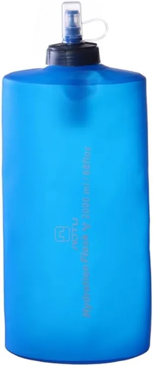 Collapsible Water Bottle, Foldable Water Bottles For Travel Gym Camping Hiking, Portable Leak Proof Sports Water Bottle, 2000ML Portable Water Cup(2000ML)