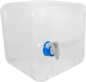 Collapsible Water Container Large Capacity Outdoor Water Jug for Camping Hiking and Picnics Durable Pe Material Water Storage Bucket with Space Saving Folded Design