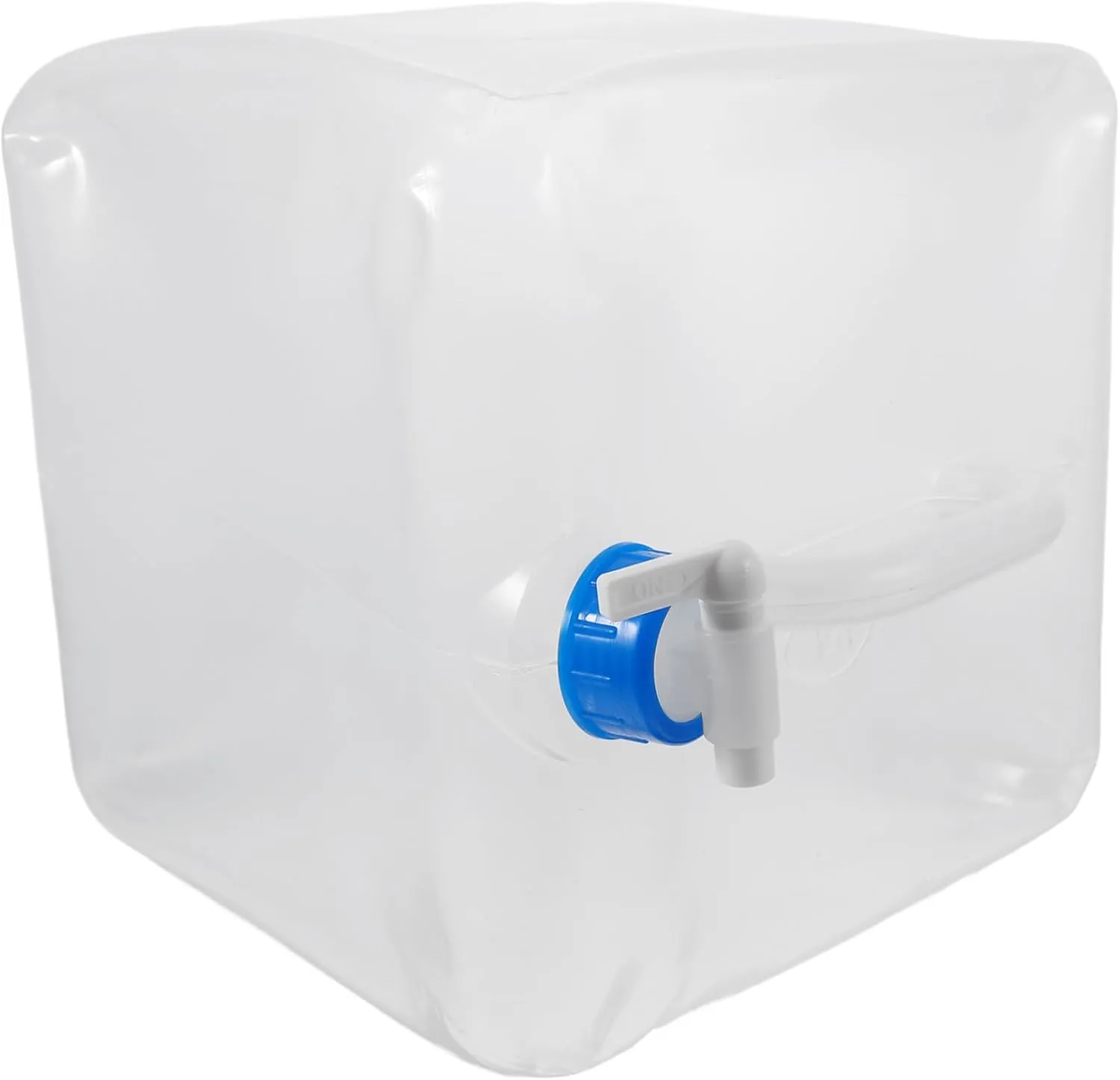 Collapsible Water Container Large Capacity Outdoor Water Jug for Camping Hiking and Picnics Durable Pe Material Water Storage Bucket with Space Saving Folded Design