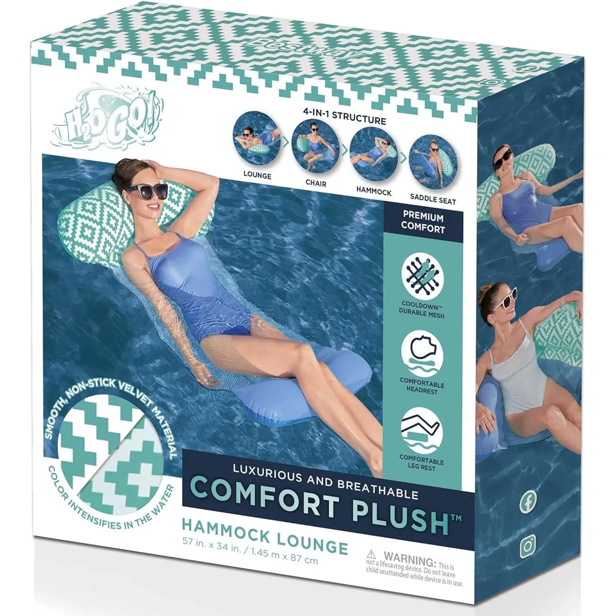 Comfort Plush Hammock Lounge