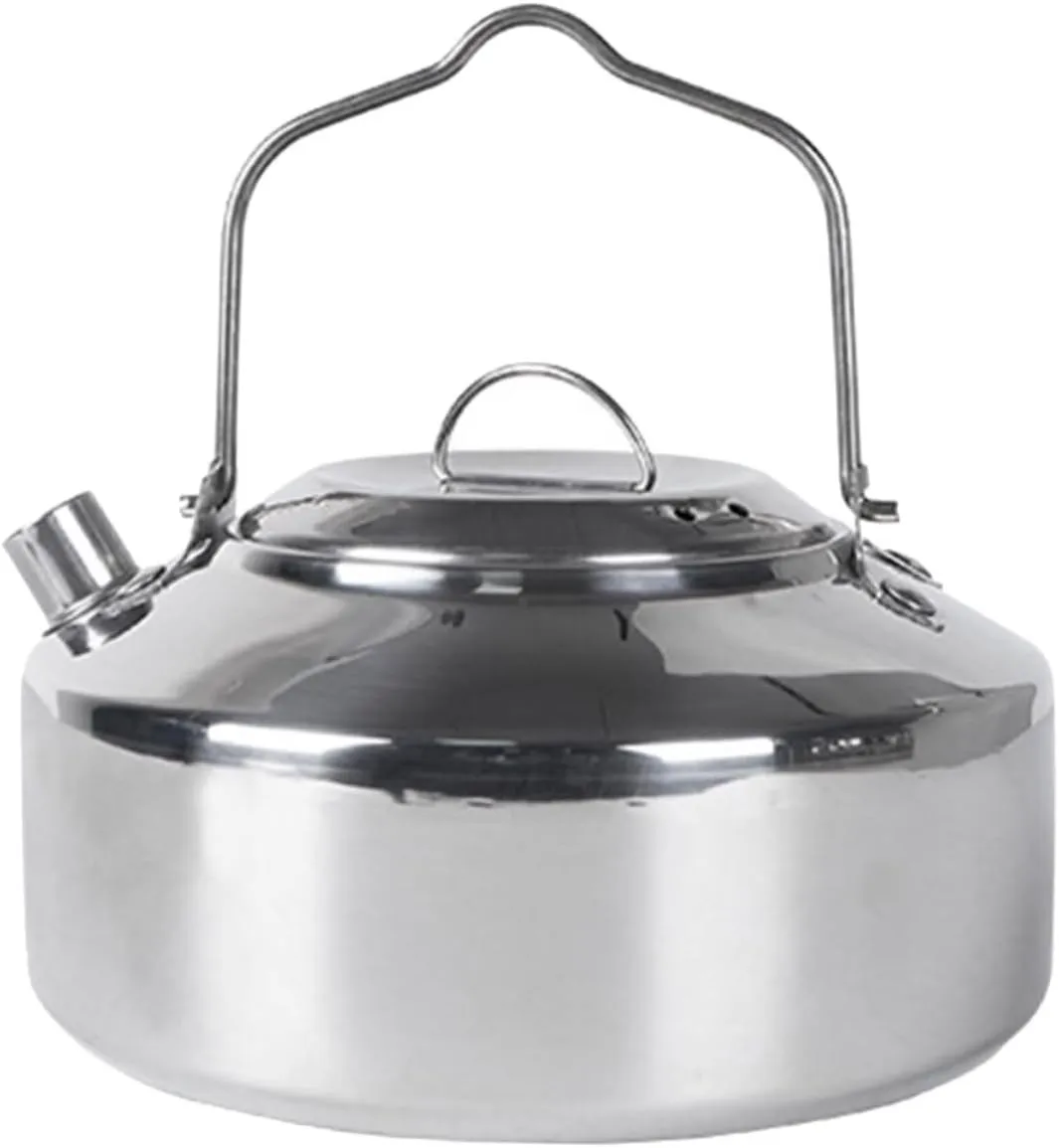 Convenient Water Pot for Camping 22oz Stainless Steel Kettle Tea Heater for Outdoor Use