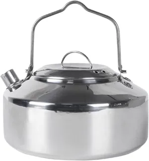 Convenient Water Pot for Camping 22oz Stainless Steel Kettle Tea Heater for Outdoor Use