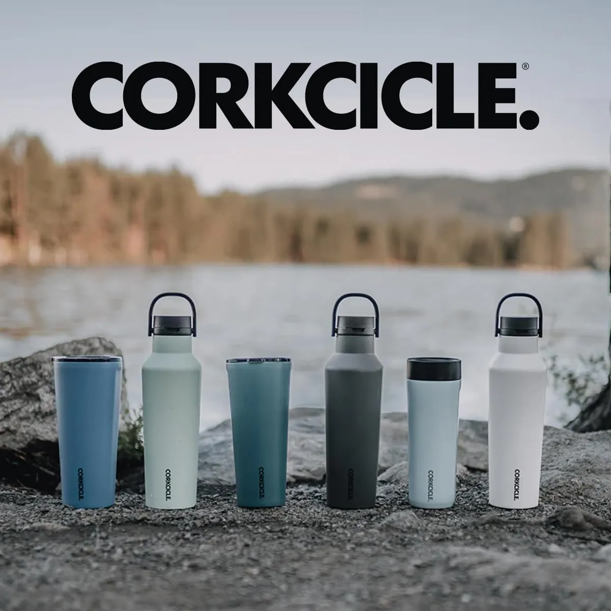 Corkcicle Classic Triple Insulated Coffee Mug with Lid, Desert, 24 oz – Stainless Steel Travel Tumbler Keeps Beverages Cold 9 hrs, Hot 3hrs – Cupholder Friendly Travel Coffee Tumbler