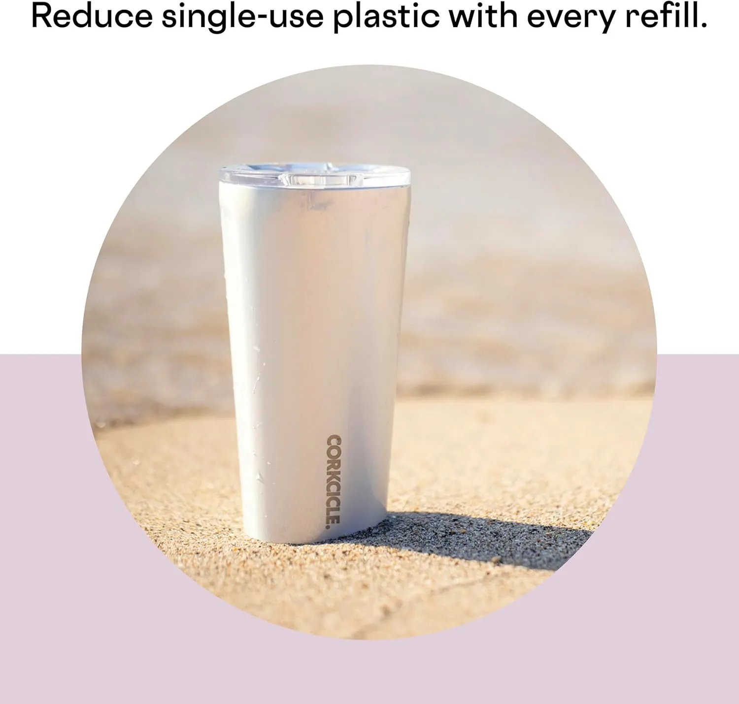 Corkcicle Classic Triple Insulated Coffee Mug with Lid, Radiant Garden, 24 oz – Stainless Steel Travel Tumbler Keeps Beverages Cold 9 hrs, Hot 3hrs – Cupholder Friendly Travel Coffee Tumbler