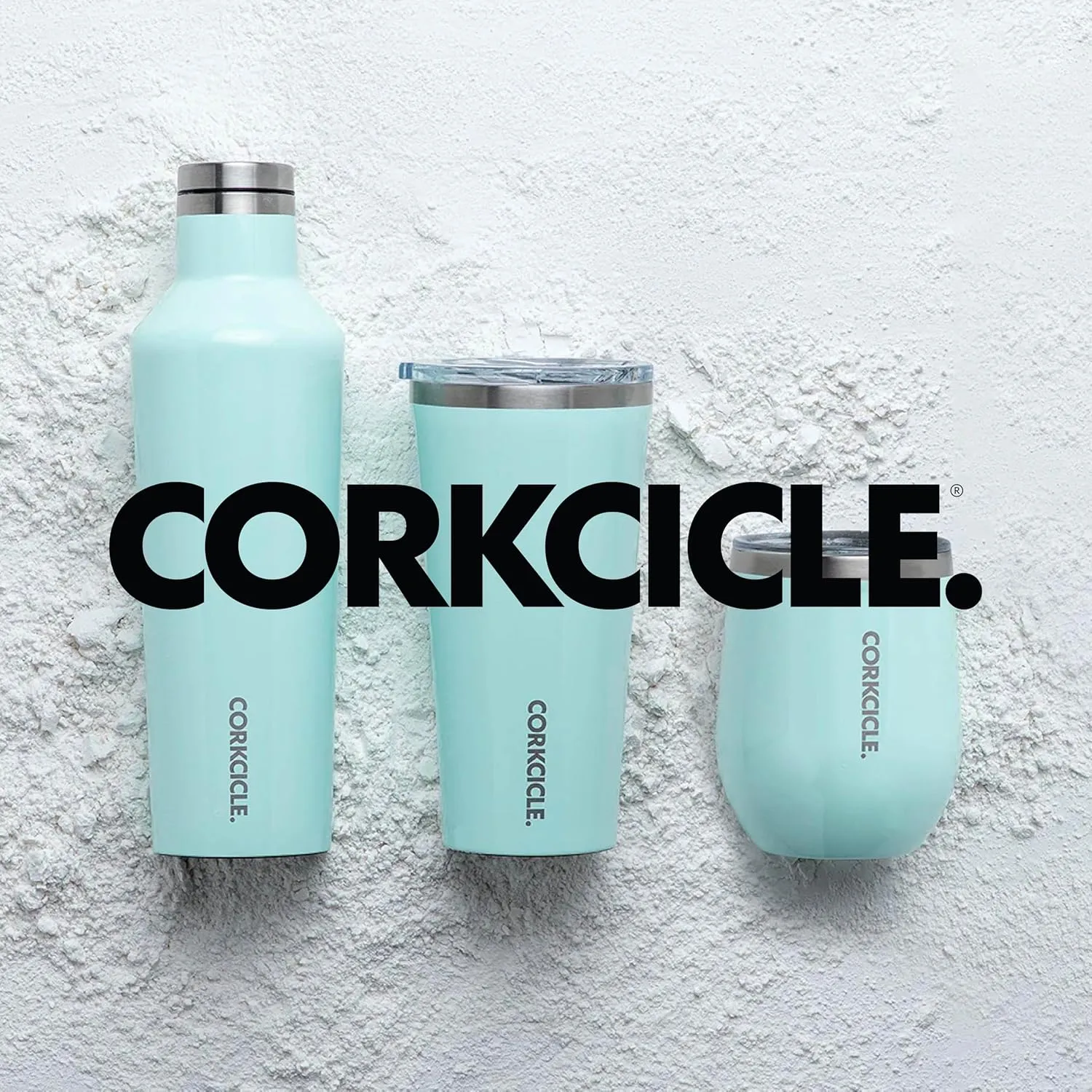 Corkcicle Classic Triple Insulated Coffee Mug with Lid, Radiant Garden, 24 oz – Stainless Steel Travel Tumbler Keeps Beverages Cold 9 hrs, Hot 3hrs – Cupholder Friendly Travel Coffee Tumbler