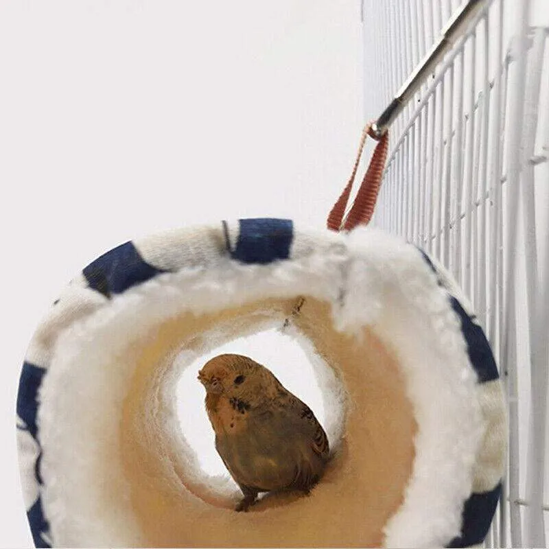 Cozy Canvas Hamster Tubes Tunnel Hammock For Small Pets