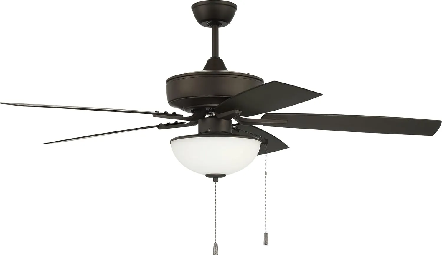 Craftmade OP211ESP5 Outdoor Pro Plus 52" Ceiling Fan with Lights, Espresso