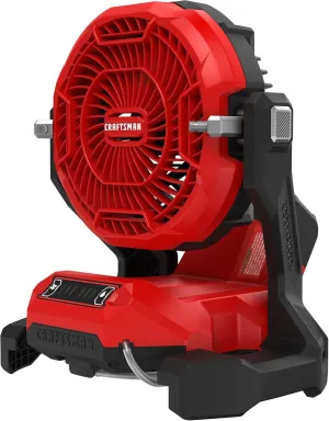 CRAFTSMAN V20 Cordless Personal Fan, Misting Fan, Settings for Mist and Airflow, Compact, Bare Tool Only (CMCE003B)