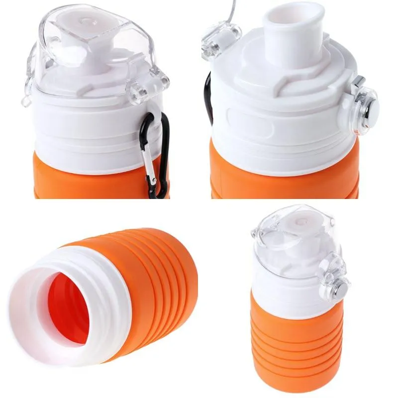 Creative Collapsible Silicone Water Bottle