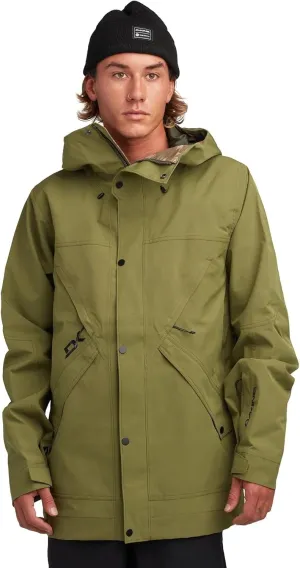 Dakine Men's Scout Jacket, Hooded Winter Coat (US, Alpha, Large, Regular, Regular, Gnarled Juniper)