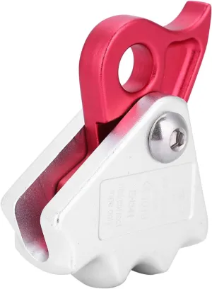 DAUERHAFT 15KN Climbing Stop Descender, Rope Clamp Self Braking Stop Descender for 9 to 12mm Rope Fall Descender Rope Grab Climbing Accessory Climbing Equipment