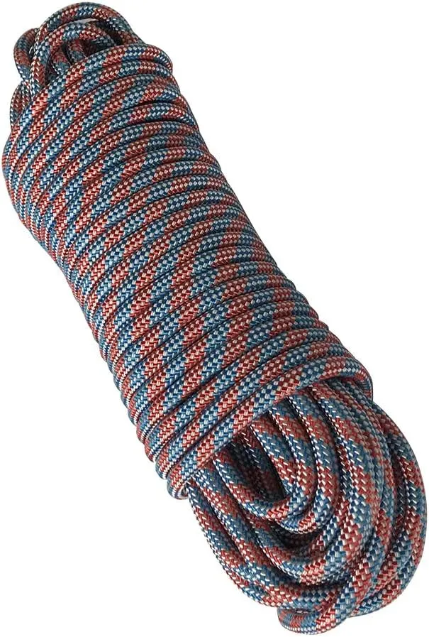 DESERT & FOX Outdoor Emergency Rope,Camping Ropes Climbing Ropes Diameter 9mm 10m/20m/30m/50m Wear Resistant High Strength Hiking Accessory Tool