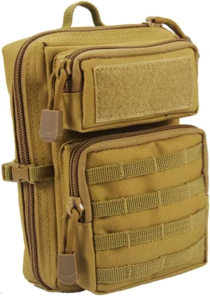 Didiseaon Outdoor First Aid Pouch 3P Small Medical Bag for Hiking and Camping Reusable Phone Bag with Shoulder Strap Essential Emergency Medicine Pouch
