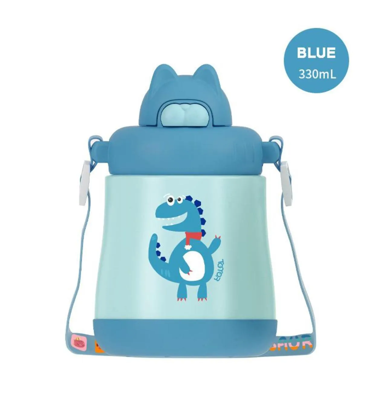 Dino Insulated Bottles for Toddlers (350 ml)