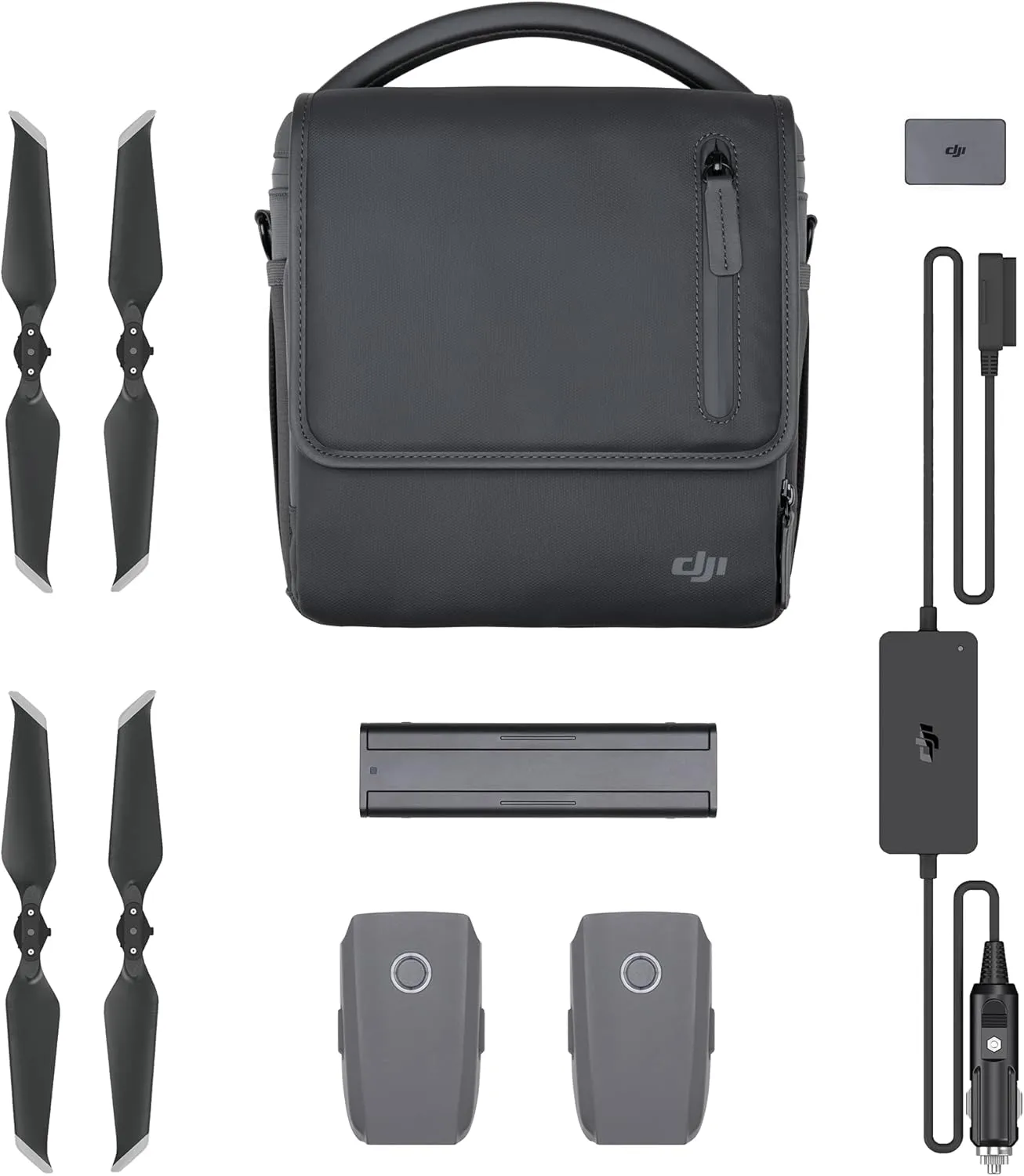 DJI Mavic 2 Enterprise Advanced Fly More Kit - Essentials Kit with Intelligent Self-Heating Batteries, Battery Chargers, Propellers, a Single-Shoulder Bag, and More
