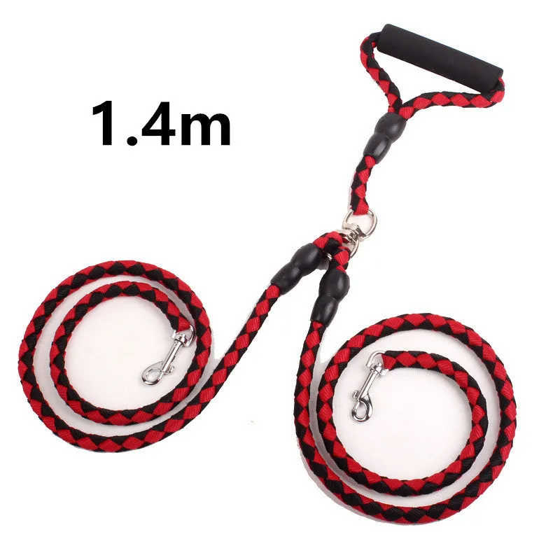 Double-Ended Traction Rope For Walking The Dog Supplies Dog Collar