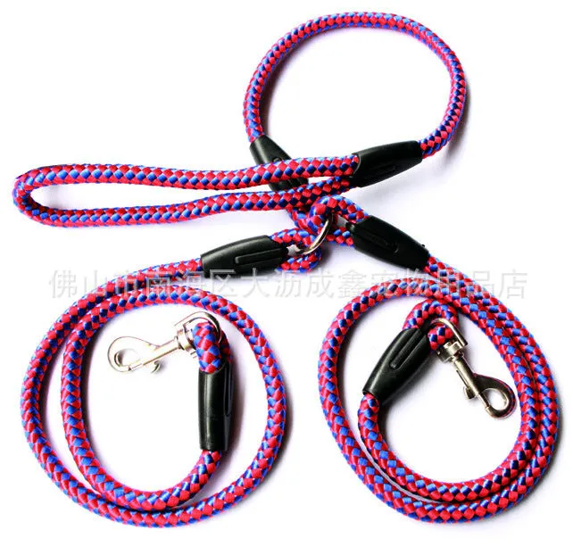Double-Ended Traction Rope For Walking The Dog Supplies Dog Collar