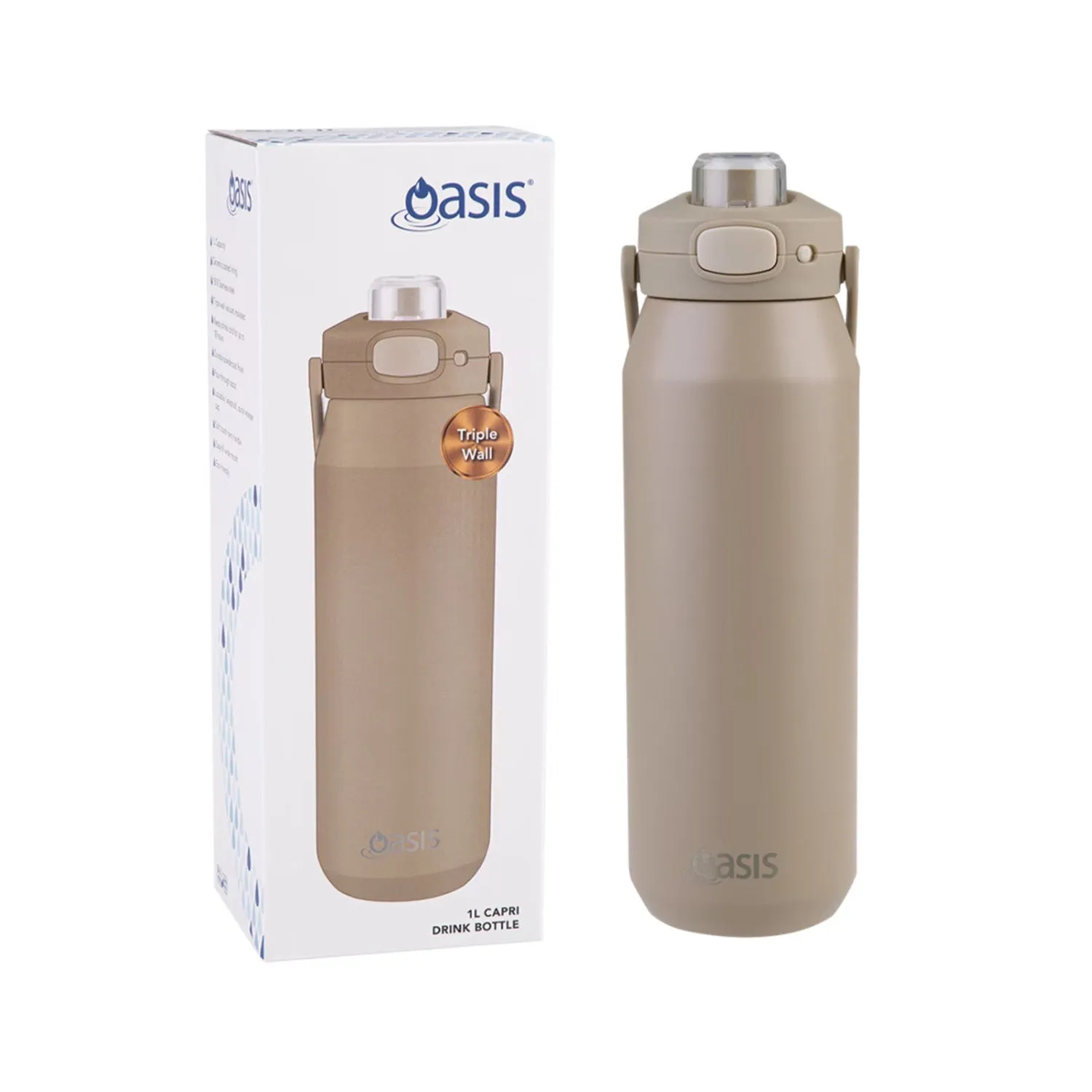 Drink Bottle Capri 1L - Latte
