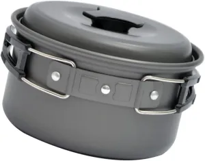 Durable Camping Nonstick Pan Portable Cooking Utensil for Outdoor Adventure