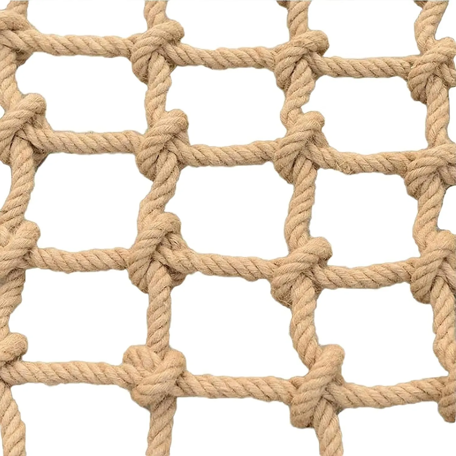 EkiDaz HXRW Rope Net Climbing Net for Kids Stairway Safety Net Truck Trailer Heavy Duty Cargo Net Outdoor Rope Net Playground Sets for Backyards (Size : 2 * 5m(6.6 * 15.15ft))