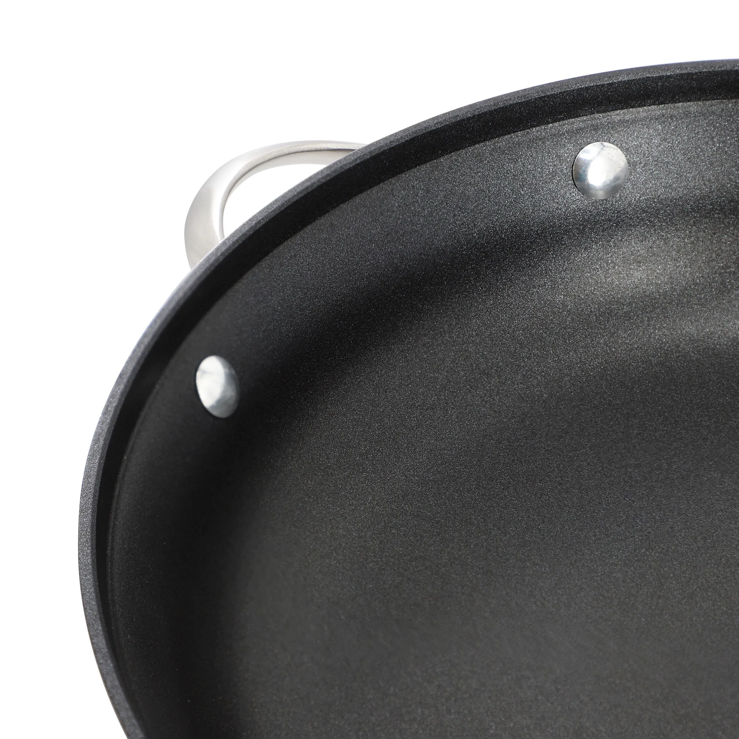 Elite Hard-Anodized Nonstick 12-Inch Everyday Pan with Glass Lid