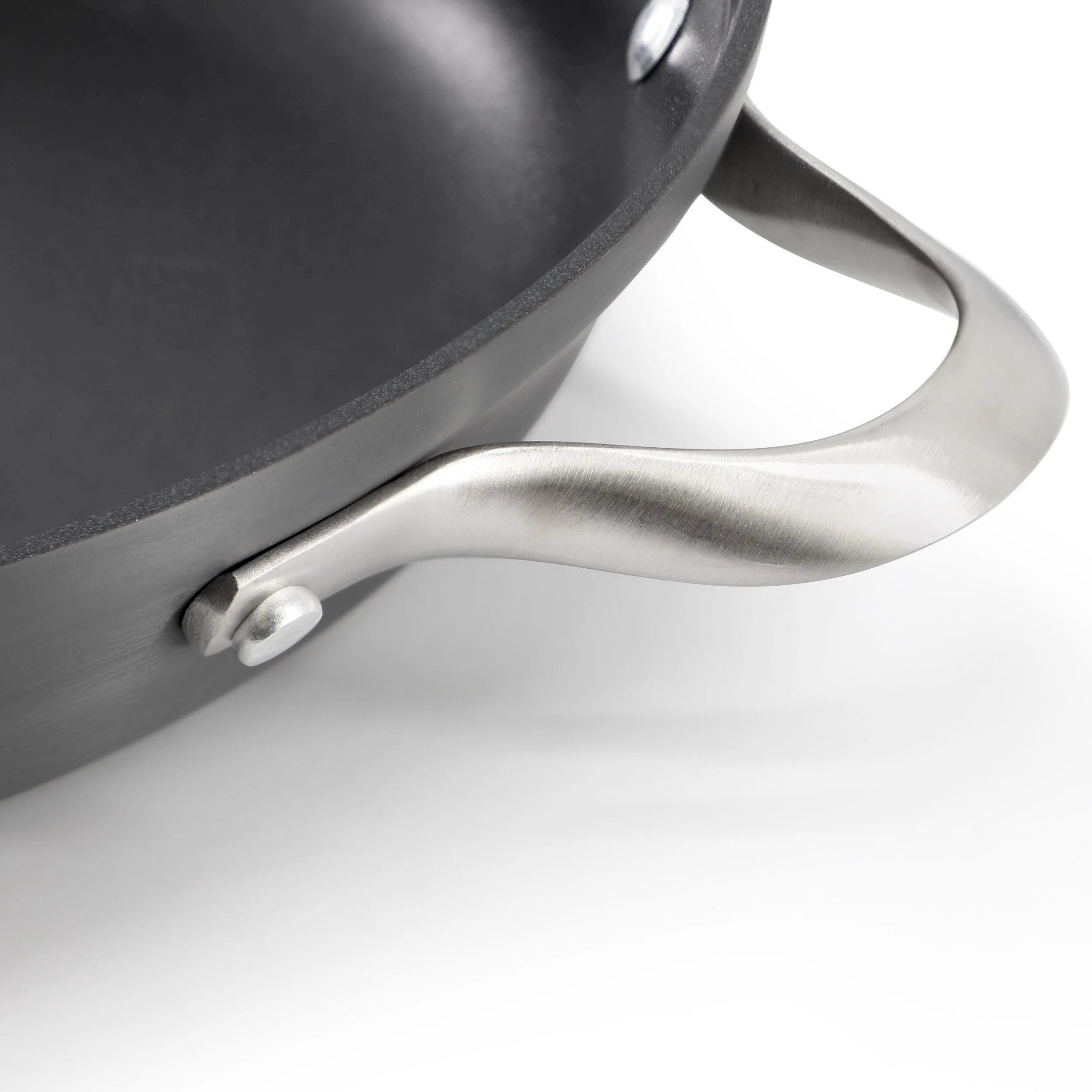 Elite Hard-Anodized Nonstick 12-Inch Everyday Pan with Glass Lid