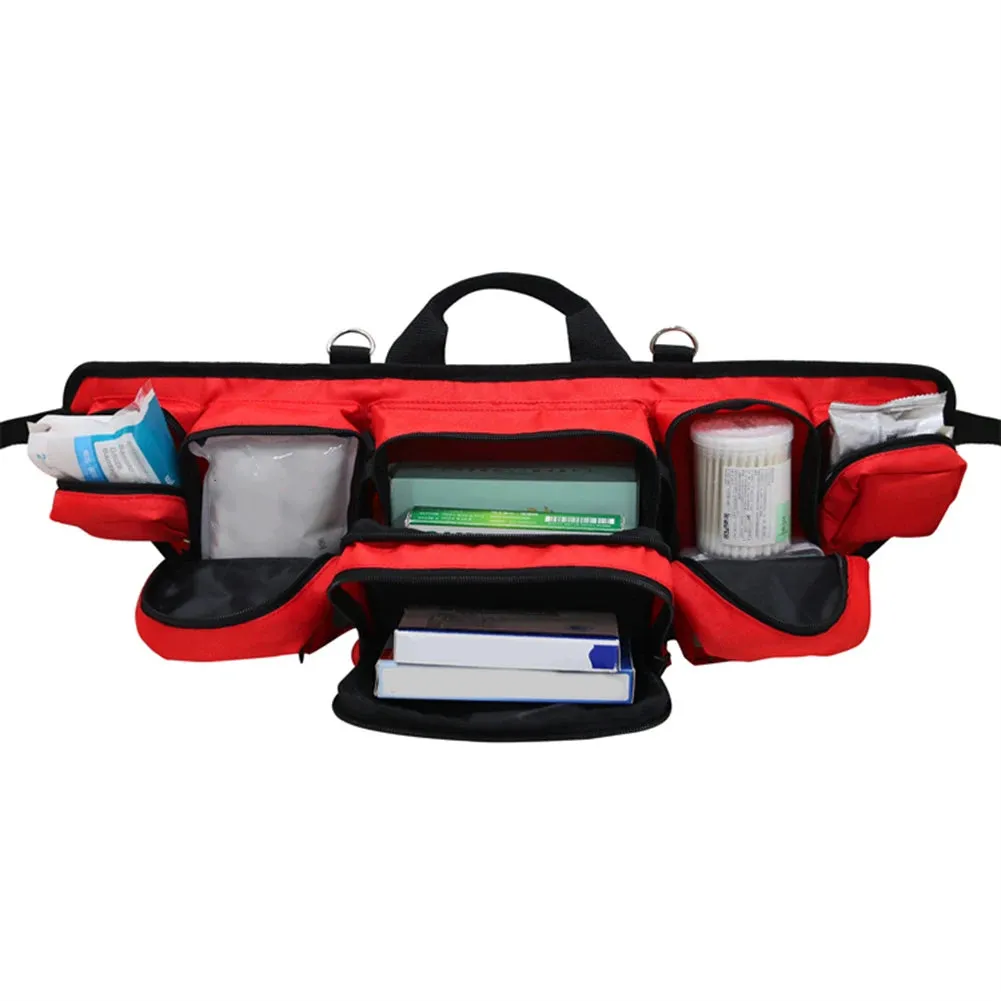 Empty Rescue Waist Bag - First Aid Organizer for Camping and Travel