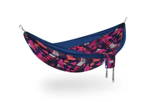 ENO-DNP-255 DoubleNest Hammock Print - Synthwave | Sapphire