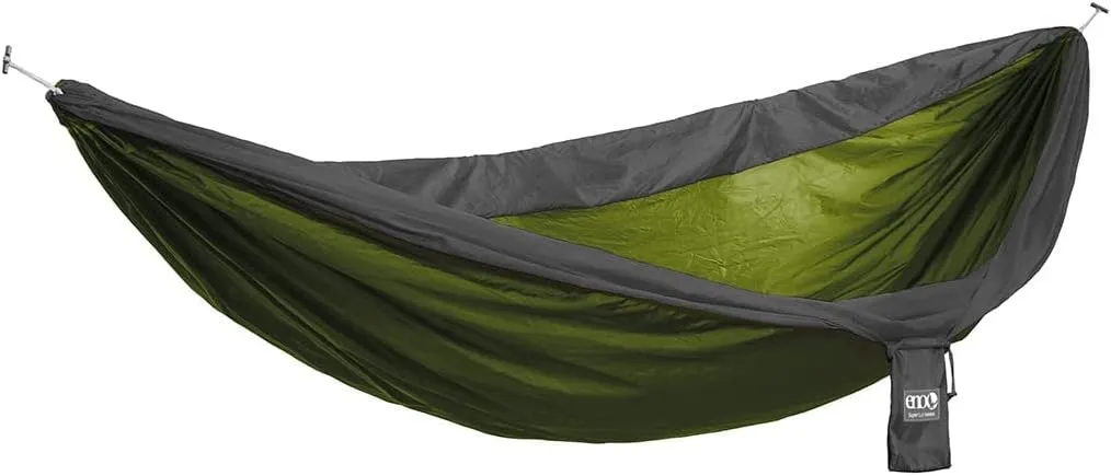 ENO, Eagles Nest Outfitters SuperSub Hammock, Lichen/Charcoal