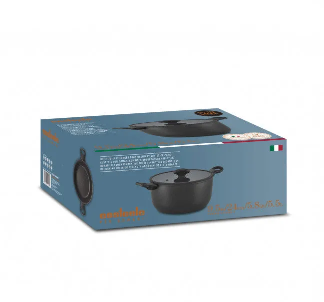 Essteele Per Domani Nonstick Covered Induction Casserole - 24cm/5.5L