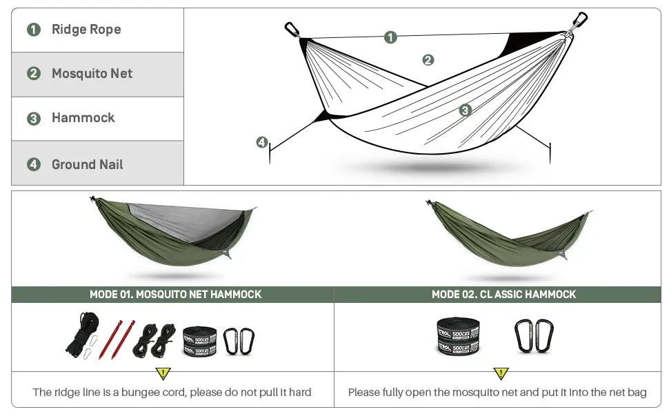 Etrol Bat Hammock - Grey