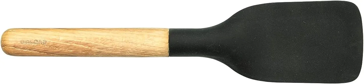 Eva Solo Nordic Kitchen Spatula | Serving Utensils | Heat Resistant Cooking Spatula for Nonstick Cookware | Danish Design & Functionality | Black