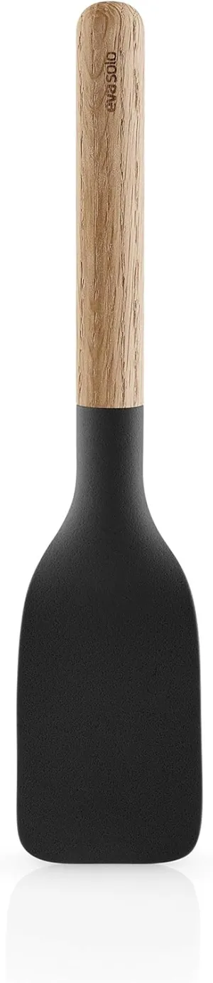 Eva Solo Nordic Kitchen Spatula | Serving Utensils | Heat Resistant Cooking Spatula for Nonstick Cookware | Danish Design & Functionality | Black