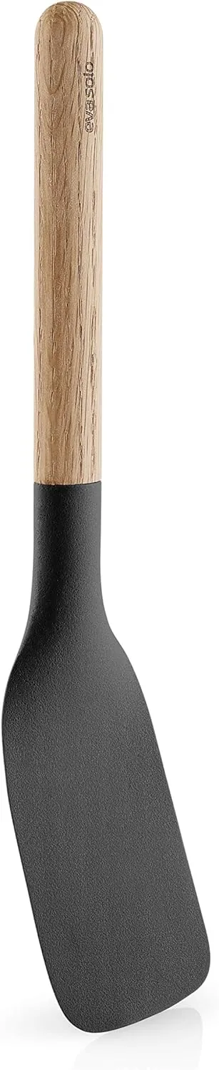 Eva Solo Nordic Kitchen Spatula | Serving Utensils | Heat Resistant Cooking Spatula for Nonstick Cookware | Danish Design & Functionality | Black