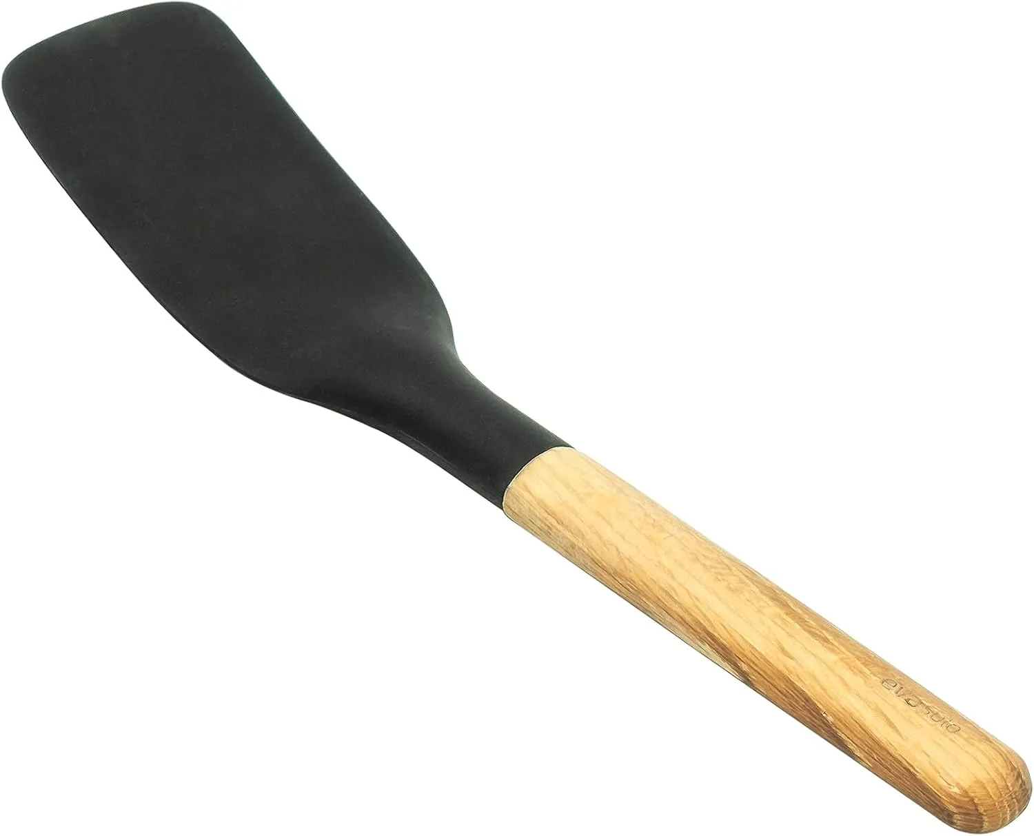 Eva Solo Nordic Kitchen Spatula | Serving Utensils | Heat Resistant Cooking Spatula for Nonstick Cookware | Danish Design & Functionality | Black