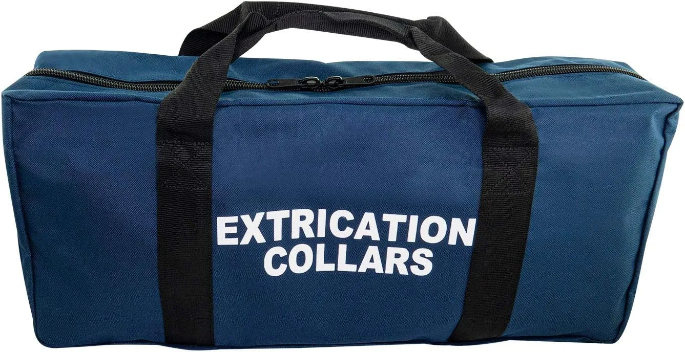 Extrication Collar Bag, 24" X 11" X 5", Navy