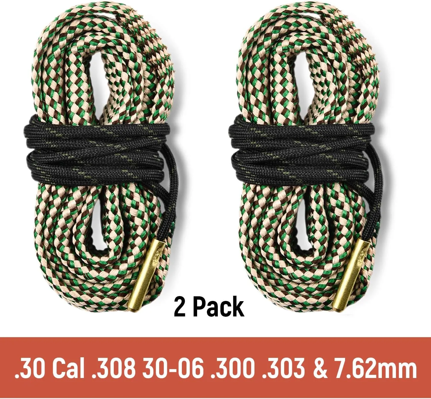 EZshoot Bore Cleaner, Gun Cleaner for .223 5.56mm/.22/9mm/.380/12 GA/.30/.308/.44 Cal and Others More Calibers, Reusable and Compact Bore Cleaner