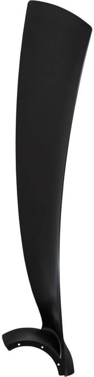 Fanimation BPW8531-72BL Wrap Set of Three-72 inch-BL Ceiling Fan Blades, 72 inch, Black
