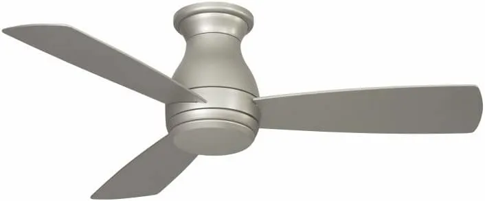 Fanimation FPS8332BGRW Hugh 44 Ceiling Fan with LED Light Kit and Remote Control Wet Rated, Inch, Matte Greige