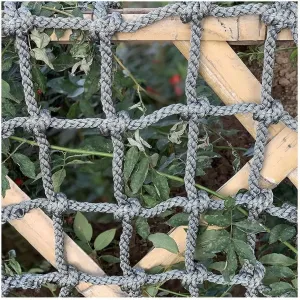 Fence Nets Climbing Netting Automotive Cargo Nets Heavy Duty Rope Cargo Net Anti-Wear Balcony Railing Protection Fence Net Children Outdoor Climbing Net(16mm-16cm,2X3m/6.6X9.8ft)