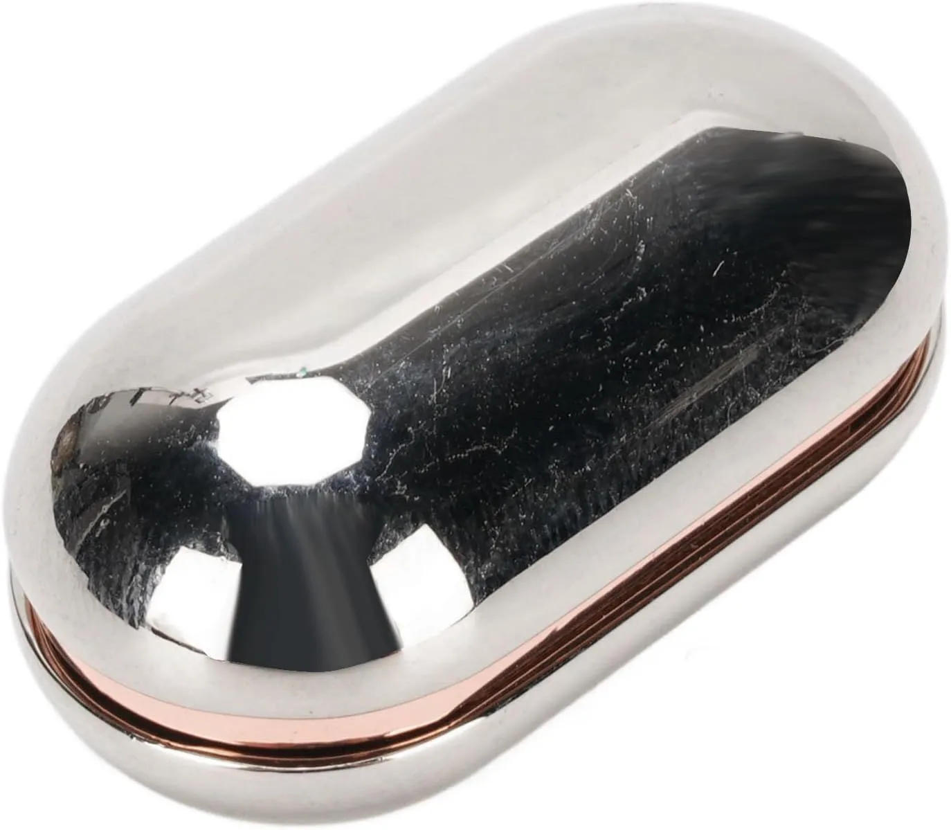 Fingertip Push Card, Metal Stress Relief Toy with Auditory Feedback, Portable Concentration Aid for All Ages, Ideal for Work or Study Sessions, Exquisite Metal Material