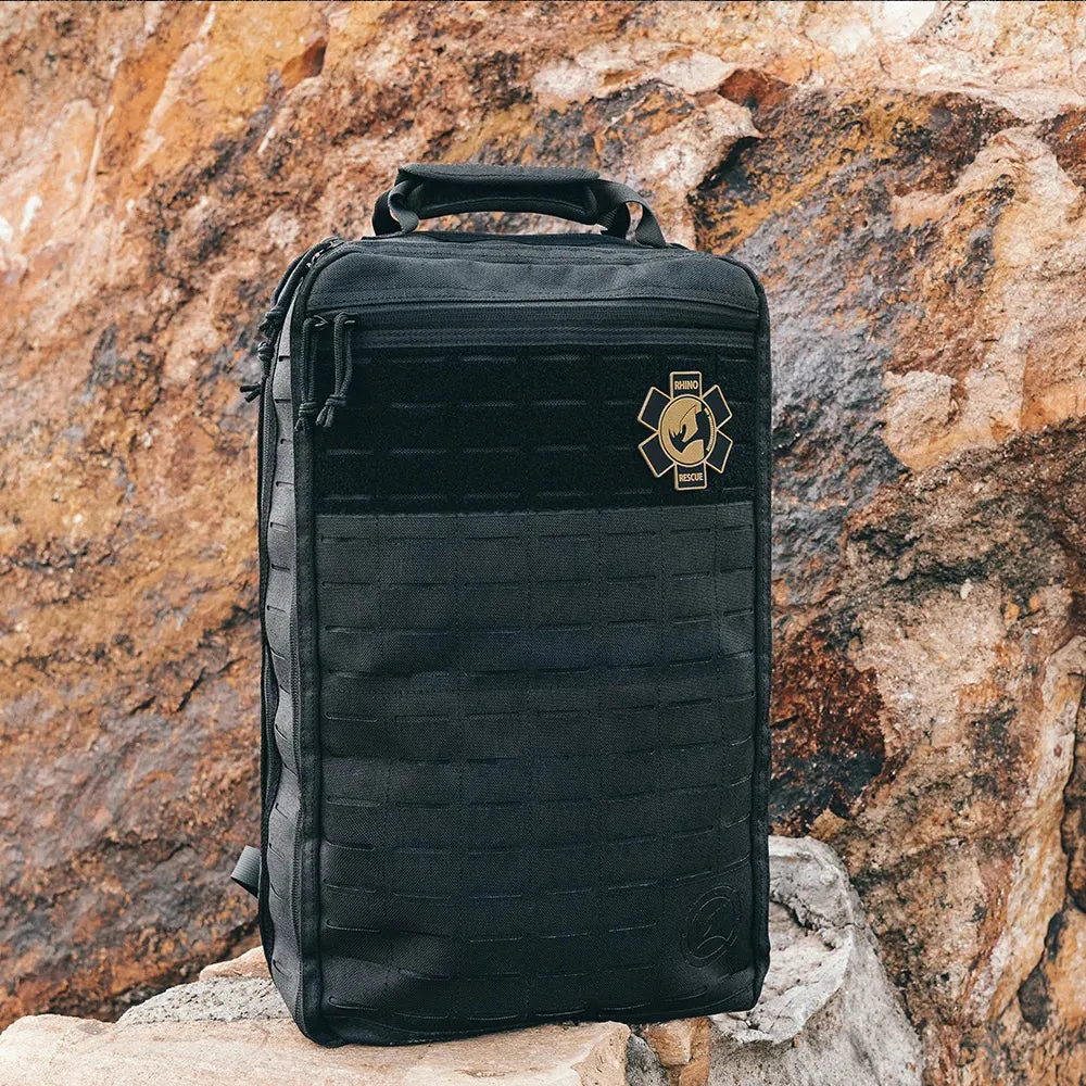 First Aid Kit (Hiking, Camping - Tactical Medical Trauma Backpack)