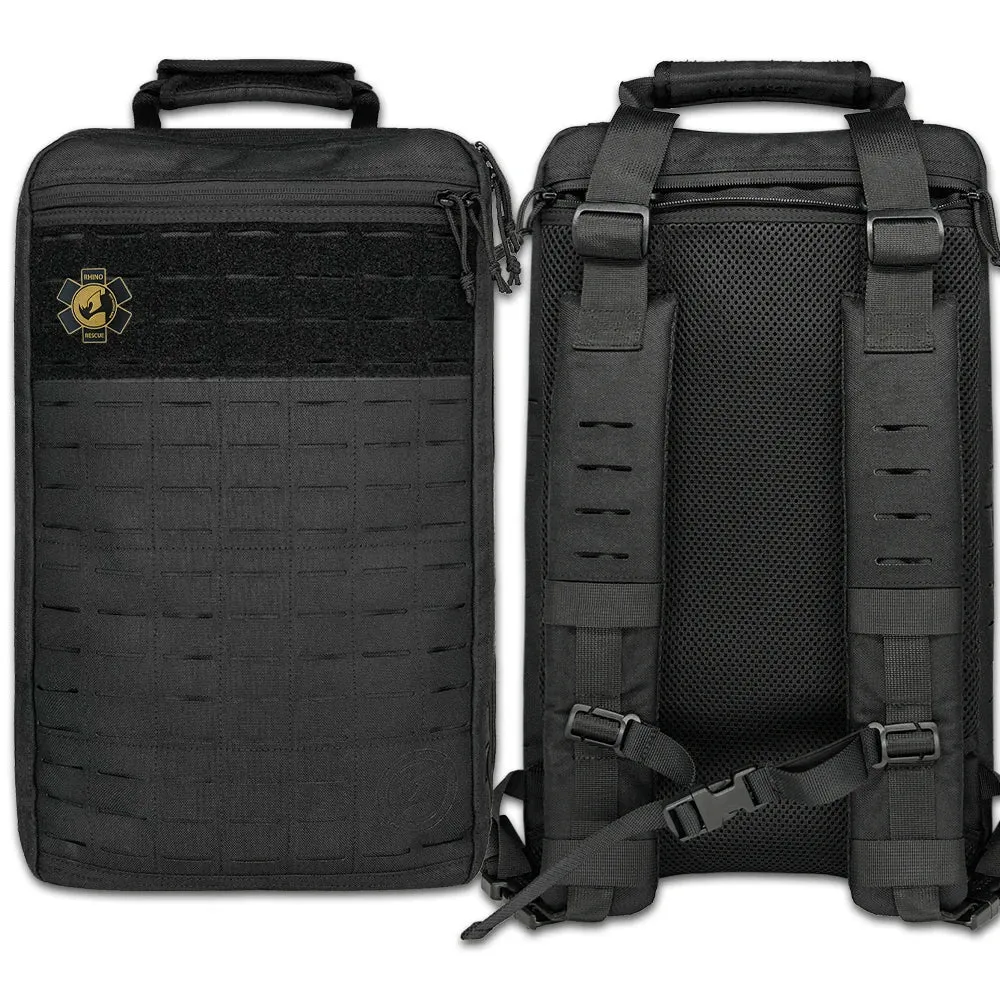 First Aid Kit (Hiking, Camping - Tactical Medical Trauma Backpack)