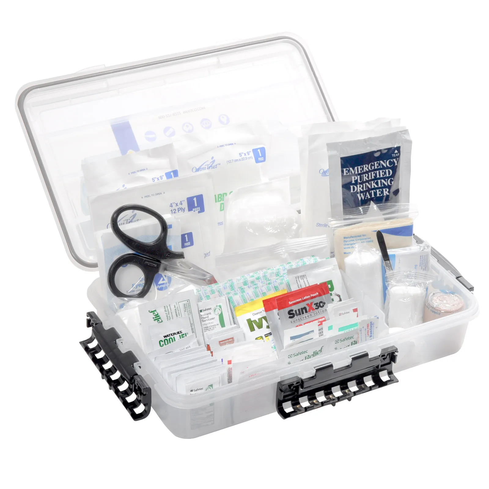 First Aid Kit Marine Emergency Waterproof Case