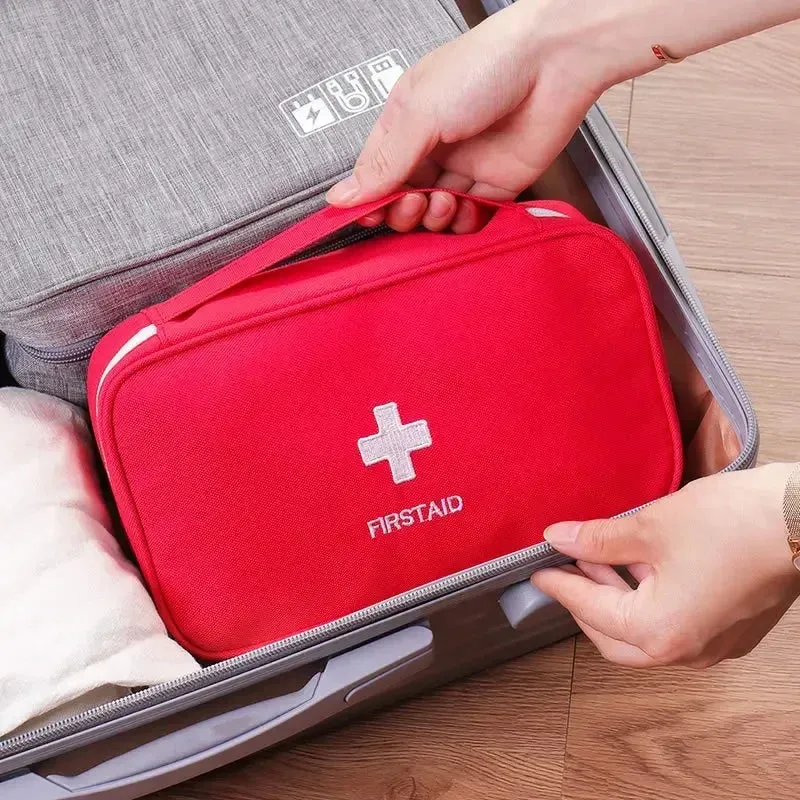 First Aid Kit Travel Outdoor Camping Useful Mini Medicine Storage Bag Camping Emergency Survival Bag Pill Case